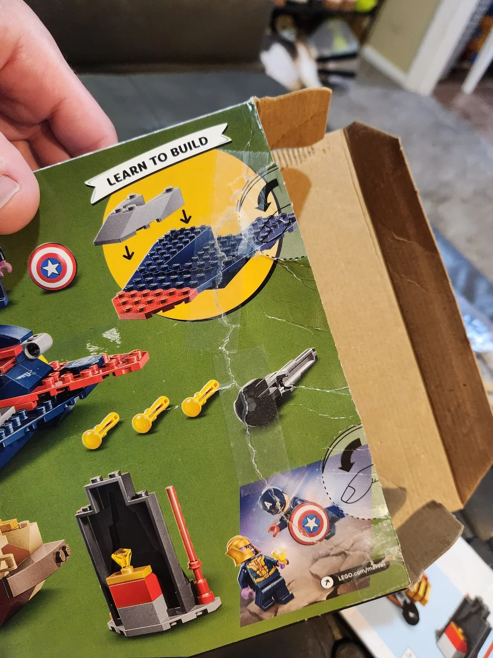 Lego official marvel